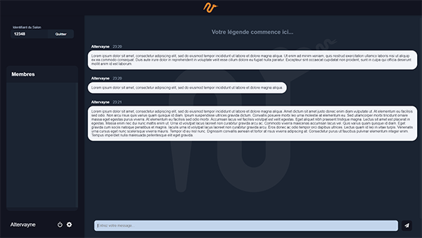 Nirah, Une application fullstack de messagerie web